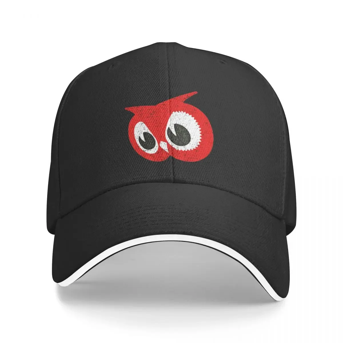 Red Owl Grocery Food Store Vintage Retro Distressed Baseball Cap Luxury Hat Military Cap Man Fishing cap black Mens Hats Women's