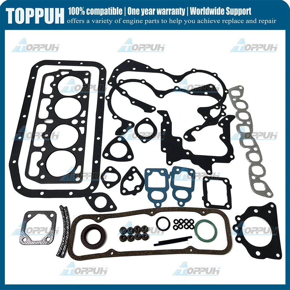 4P Full Gasket kit set For TOYOTA 4P engine