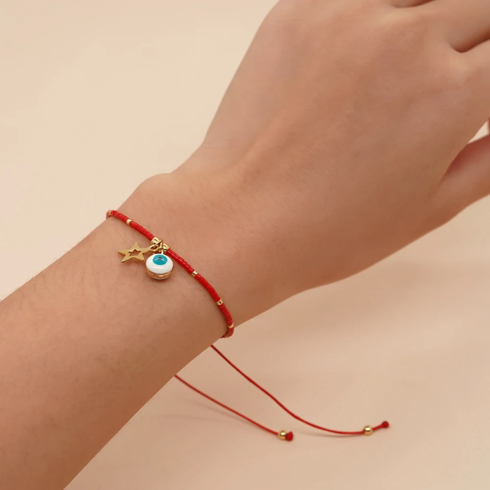 Go2boho winzige Perlen Armbänder mit goldenen Perlen klassischen Sommer Stil Mode handgemachte