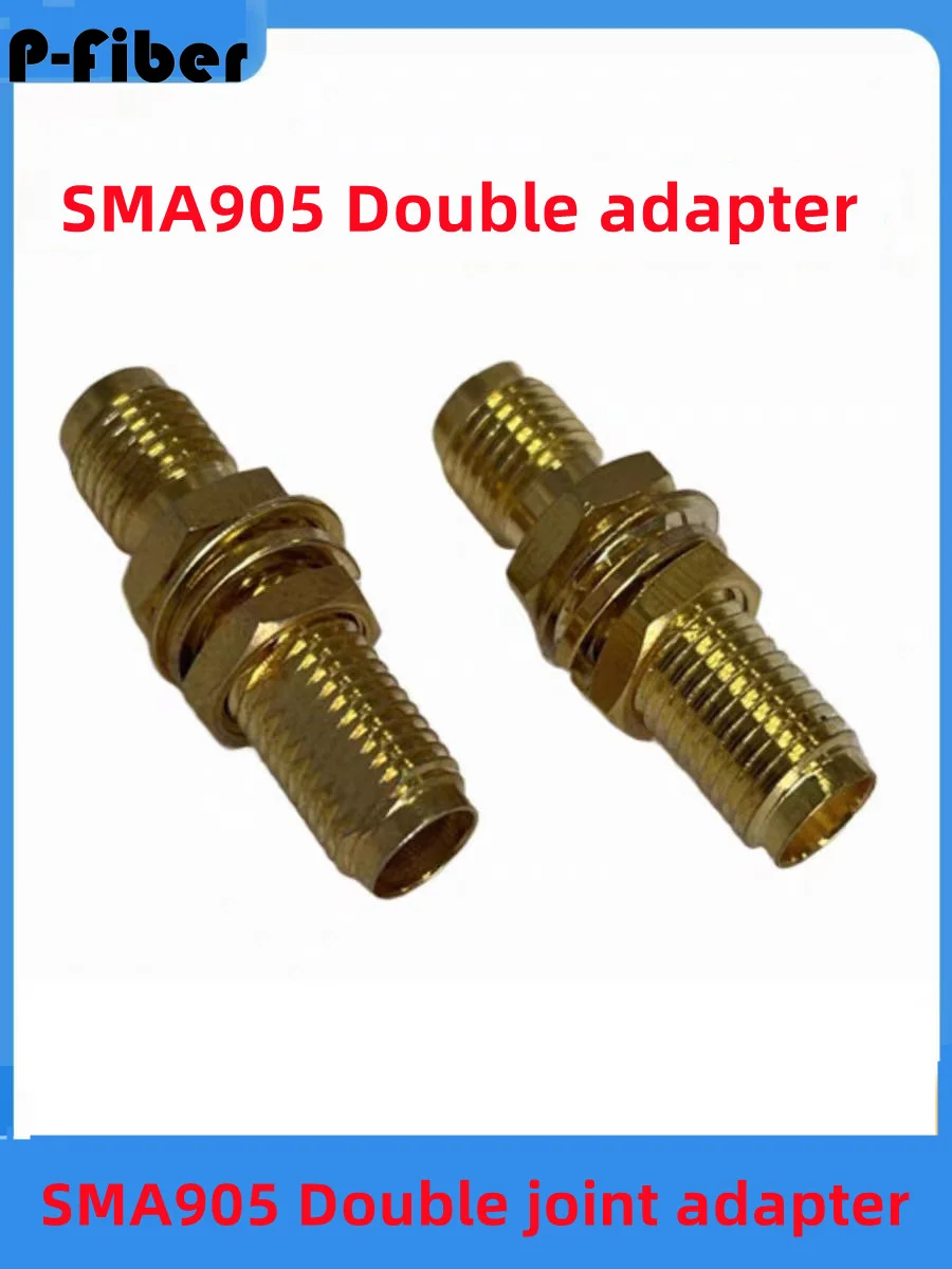 double adapter SMA905 fiber coupler SMA905 adapter adapter fiber jumper connection