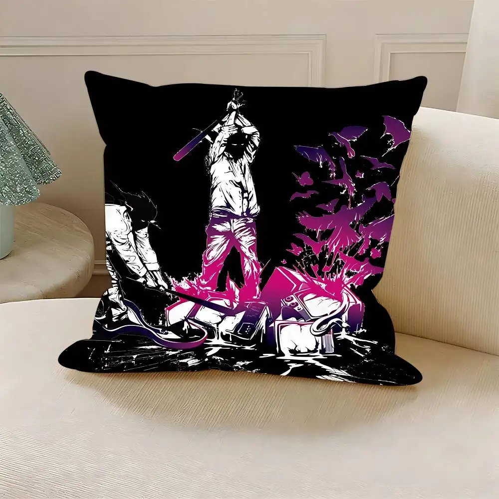 T-Three Days Grace Printed Pillow Cover Cushion Case Simple Sofa Pillow Case No Pillow Core