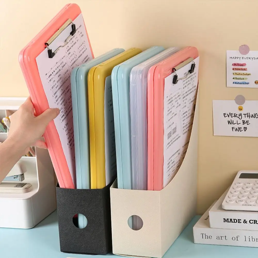 Imagem -06 - Waterproof Escrita Prancheta Memo Clip Board Box Case a4 File Organizer Pasta de Armazenamento Minimalismo