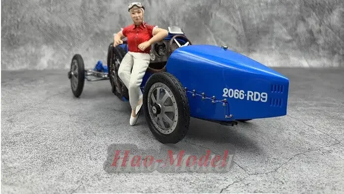 CMC 1/18 For Bugatti T35 Car Model Alloy Display Gift Kids Toys Boys Birthday Gifts Simulation Hobby Display Collection Blue