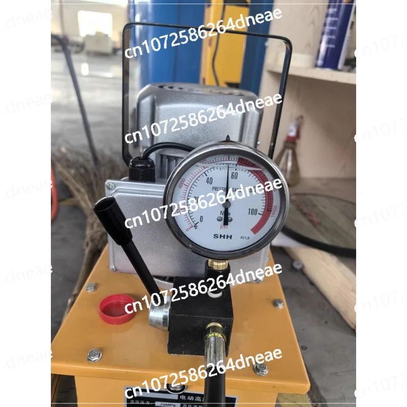 

Гидравлический масляный насос высокой мощности 750 Вт, ручной рычаг, электромагнитный клапан, двойной контур, электрический насос, гидравлический пресс, высокое давление