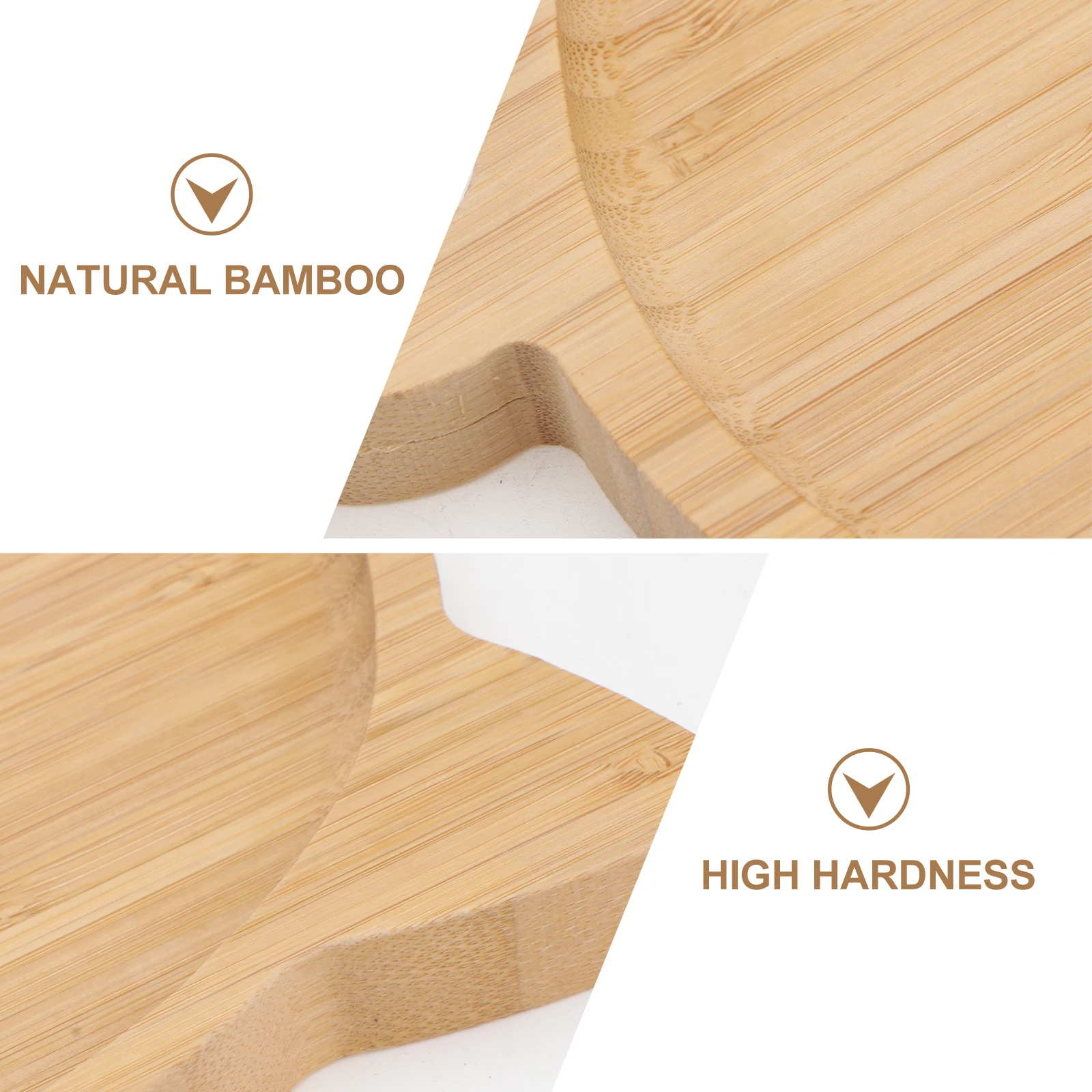 

Bamboo Cat Meal Plate Salad Tray Decorative Sushi Household Storage Container Fruit
