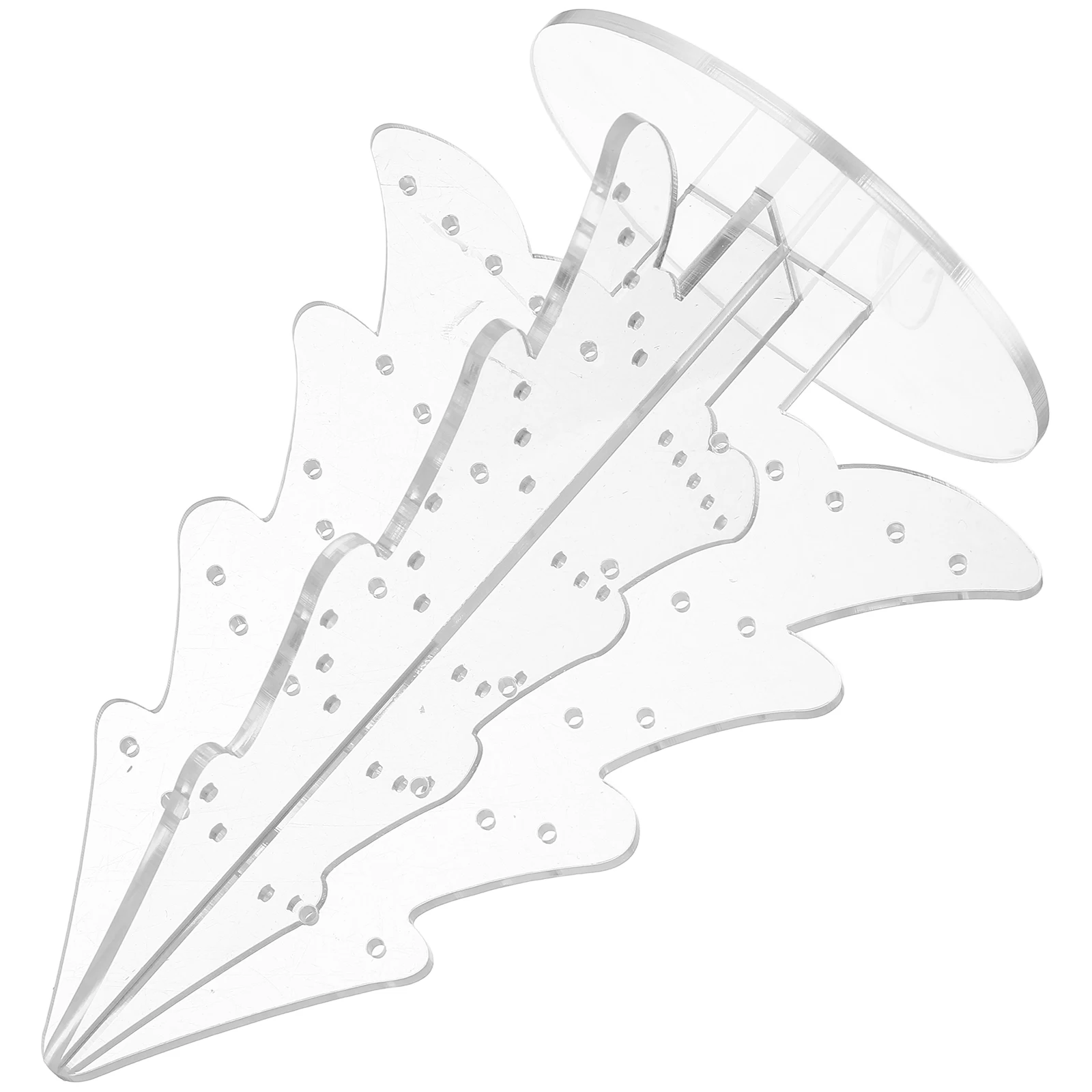 

Christmas Tree Earring Stand Earrings Rack Organizer Holder Display for Girls Acrylic Hanger Miss Storage