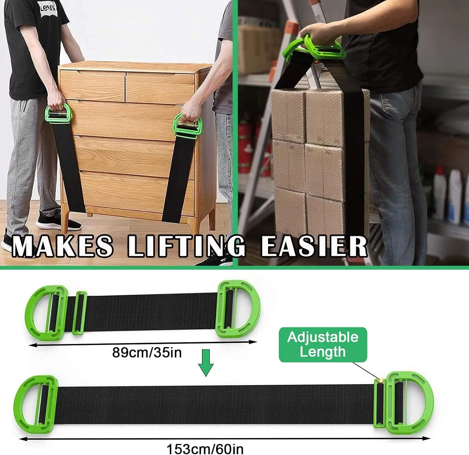 2-Person Furniture Mover Set Heavy Duty Moving Tools For Refrigerator Washing Machine Mattress Lifting Transport Practical Warm