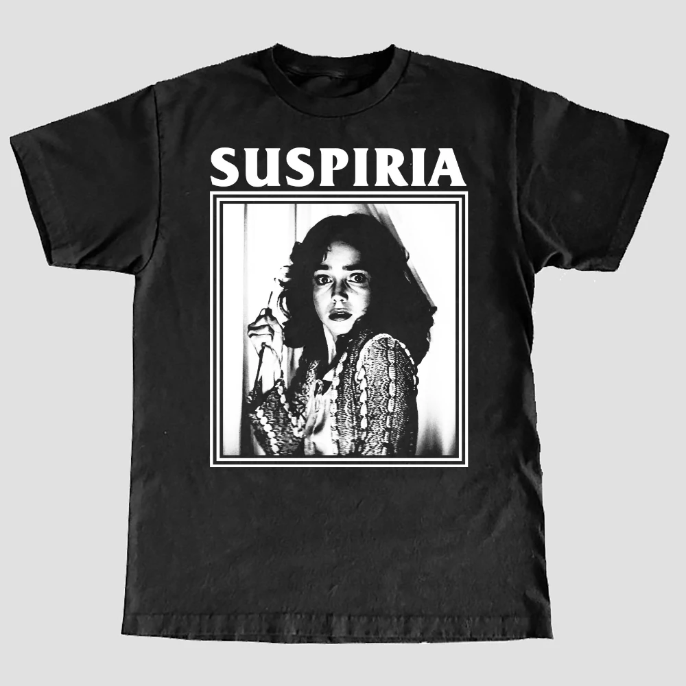 Suspiria T-Shirt mit Grafik, kurzärmelig, Herren-T-Shirts für den Sommer, Unisex, ganzjährig