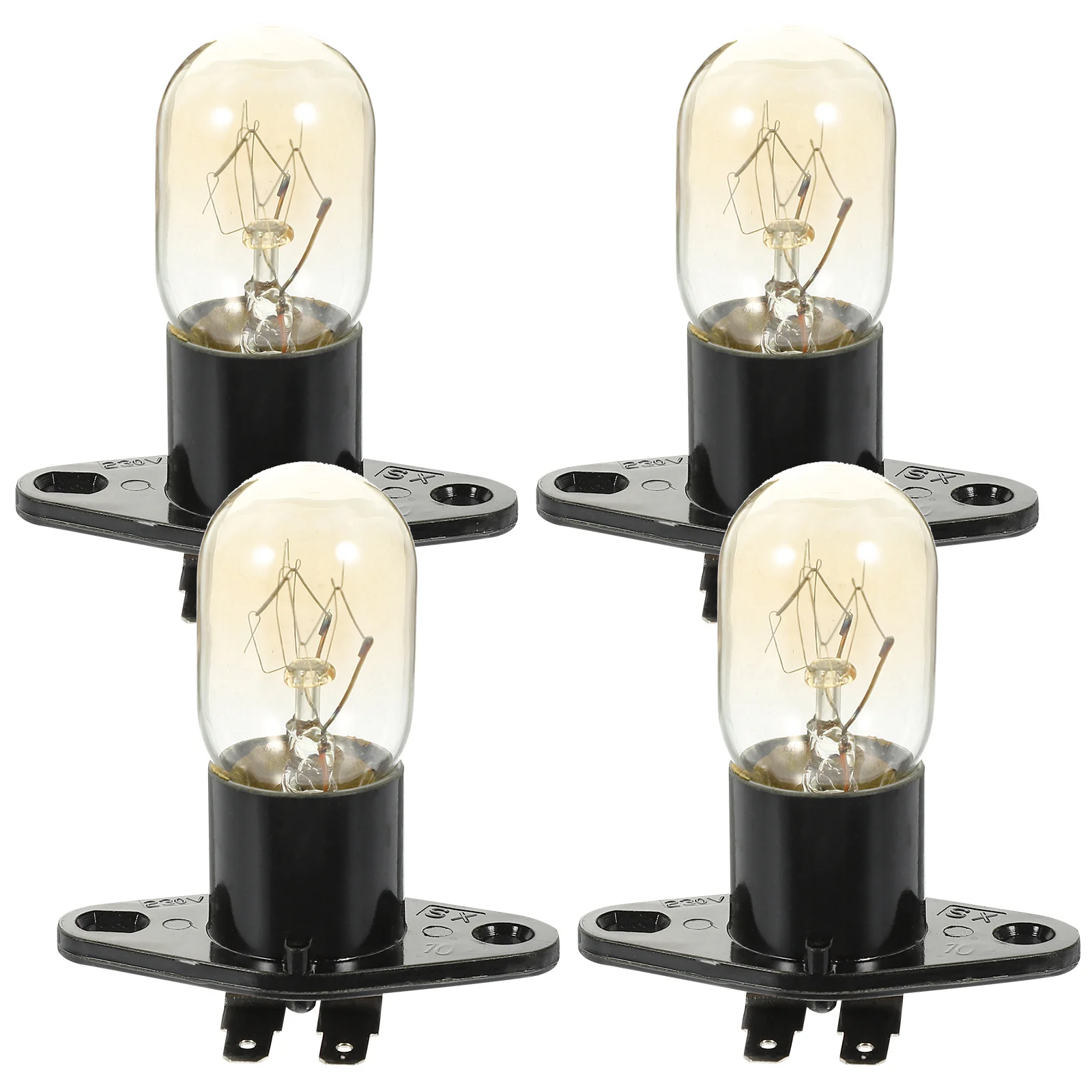 4 قطعة لمبة الميكروويف عالية الطاقة 240 فولت 25 واط توفير استبدال مصباح لفرن الميكروويف الثلاجة LED ضوء لمبة #3