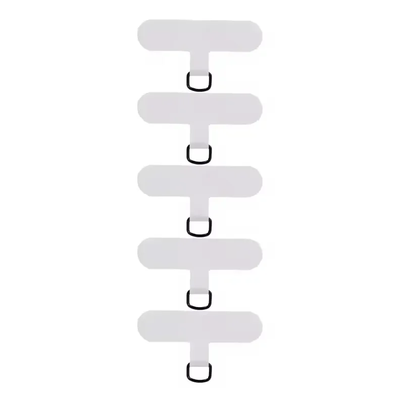10/5/1 Stück Universelles TPU Handy Anti-Verlust-Lanyard Kartenhalter Nylon Abnehmbares Handy-Hängeband Patch Tether Pad