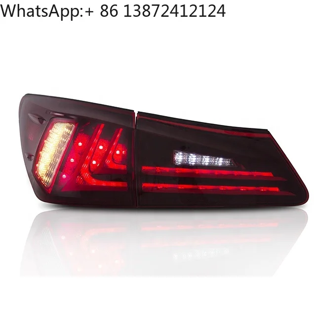 

VLAND Manufacturer Wholesales Tail Light Bumper Rear Lights Full Led 2006-2012 IS350/F Tail Lamp for Lexus IS250