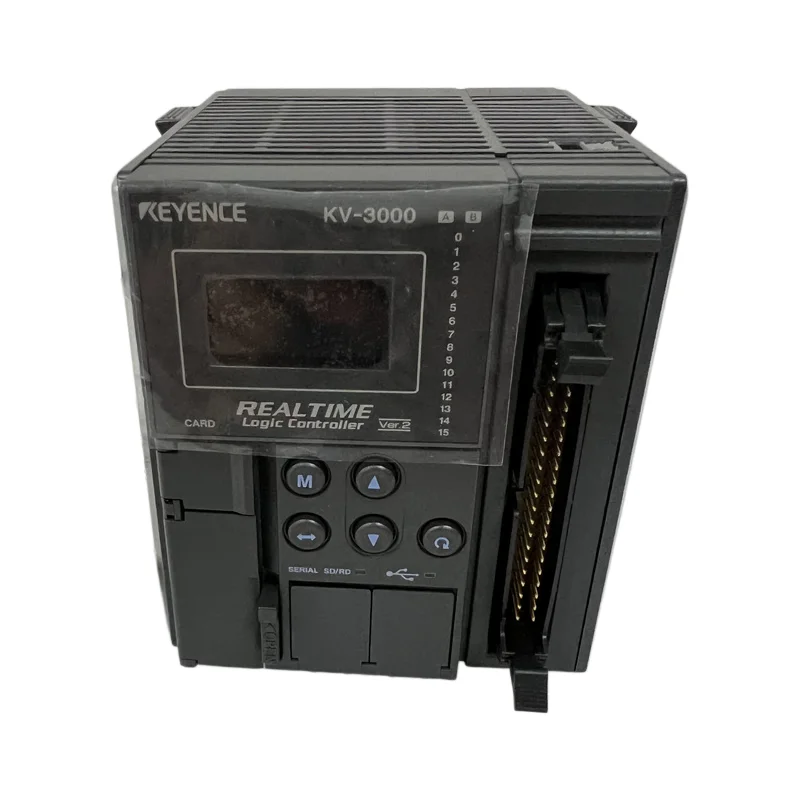 KEYENCE KV-3000 KV-1000 KV-7300 PLC Programmable Controller Serial Built in CPU Unit Used for Multi Axis Linkage in Stock