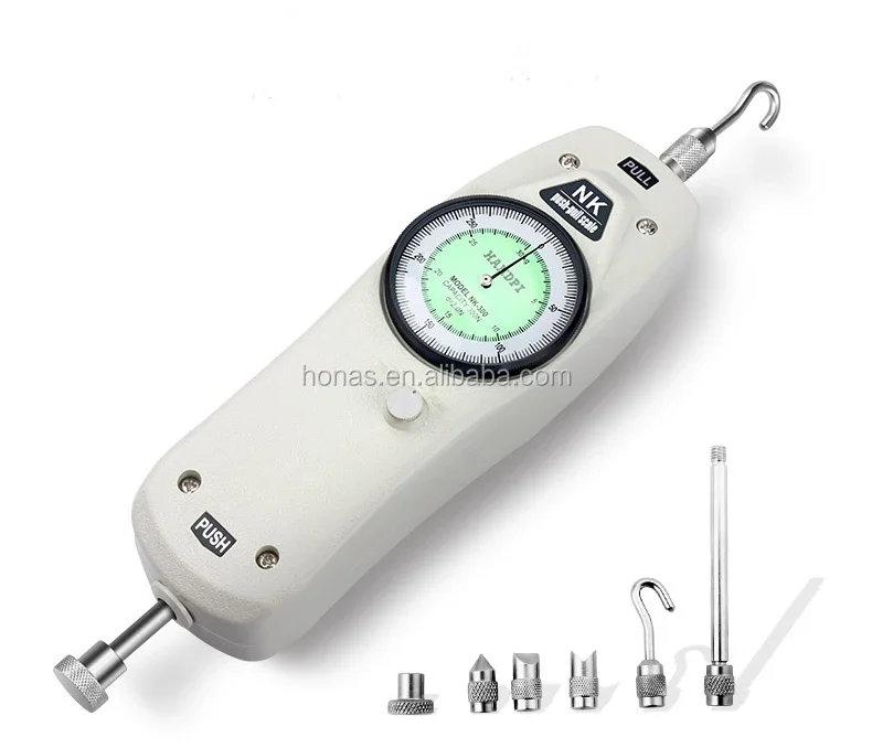 Digital Push Tension Meter and Push Tension Meter Pointer Type Dynamometer 500N Newton Tensile Pressure Device