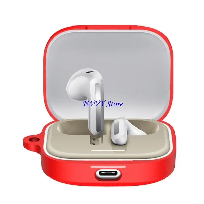 573A Thin Earbud Protective Case for Buds 7S  With Hook Sweat Resistant Cover Seamlessly Button Control Washable Design