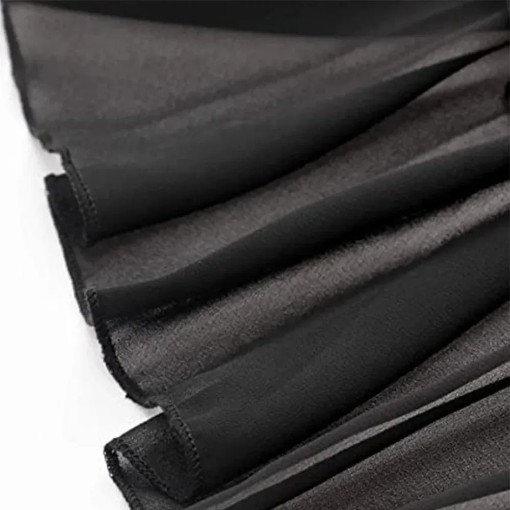 1pc 50x200cm 여성 짧은 사롱 수영복 커버 비치 비키니 랩 쉬어 짧은 스커트 쉬폰 스카프 커버 수영복