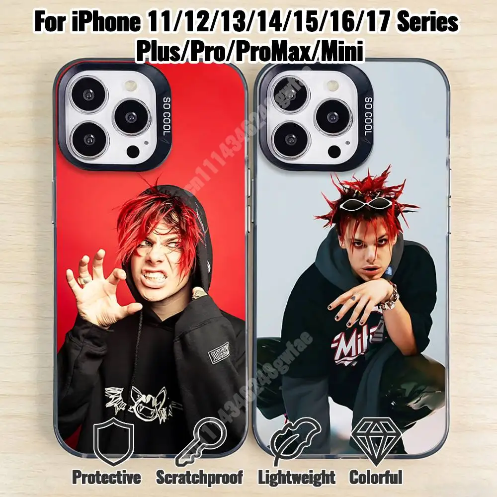 Coque de téléphone Y-Yungblud Idols pour iPhone 17 16 Max Mini 15 14 13 Pro Plus 12 11 Air, protection premium