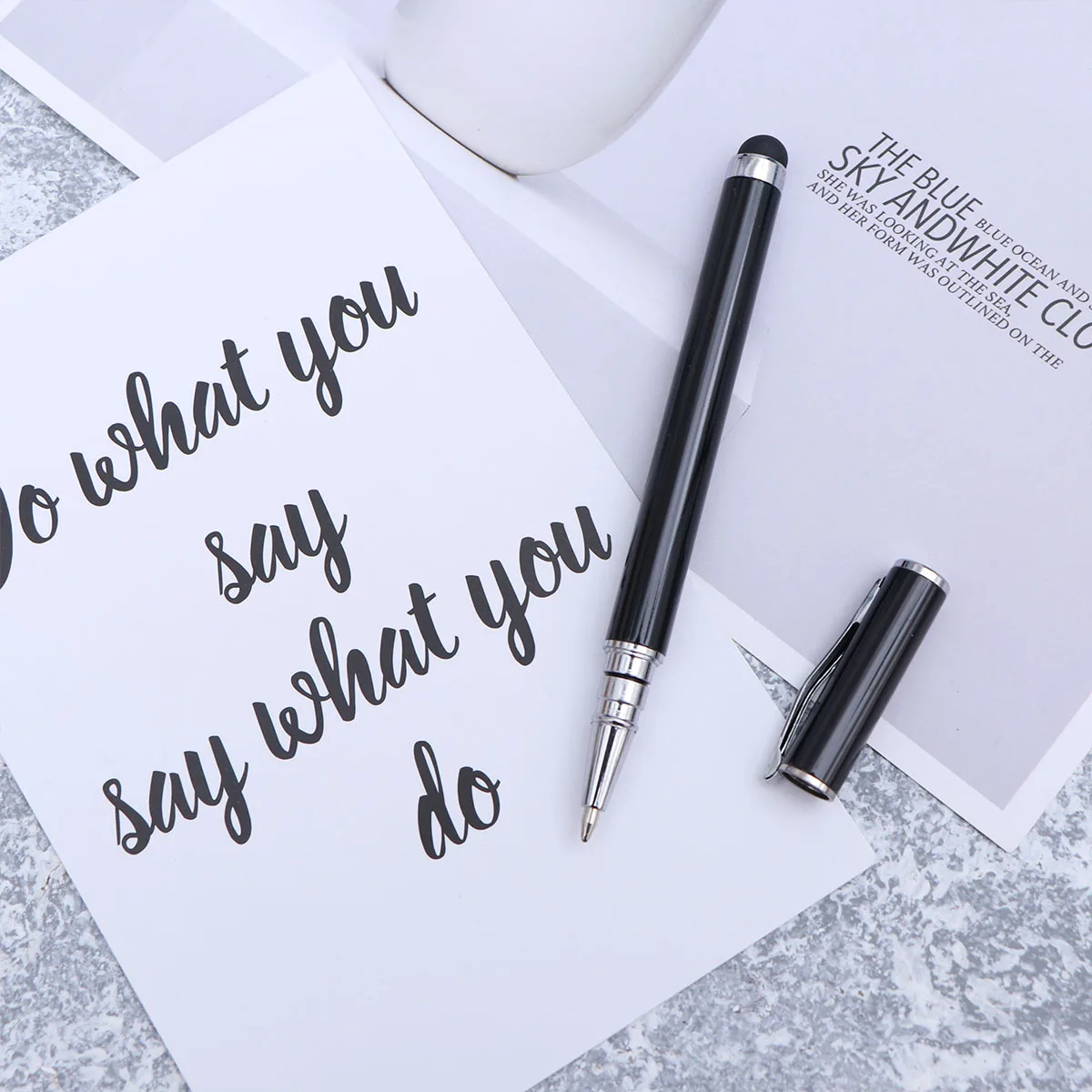 Capacitive Pen Phone Stylus for Tablet Touch Screen Touchscreen Screens Fine Tip