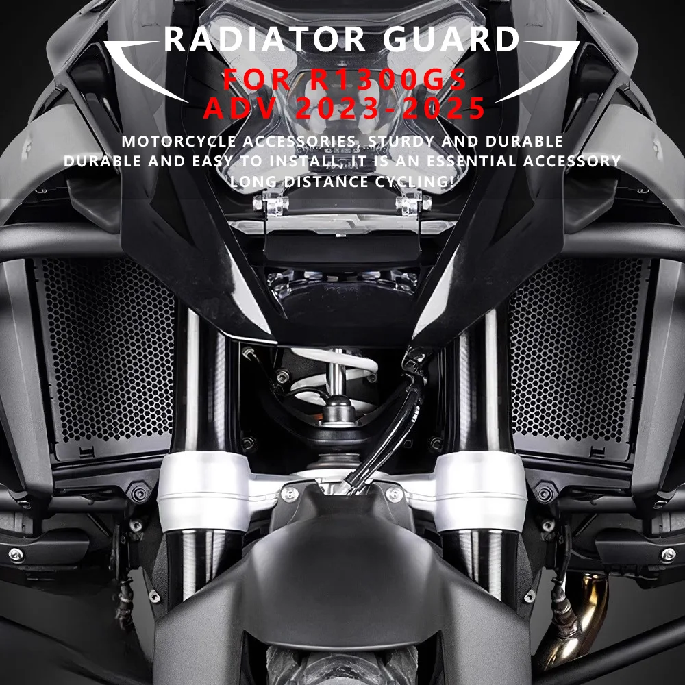 

MTKRACING For BMW R1300GS 2023-2025 Motorcycle Accessories Engine Protection Radiator Guard Cooler Grille Cover R 1300 GS