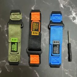Huami Watch Band Compatible with Amazfit T-Rex Ultra Smart Watch Band Strap Soft Nylon Replacement Wristband Sport Band for Men