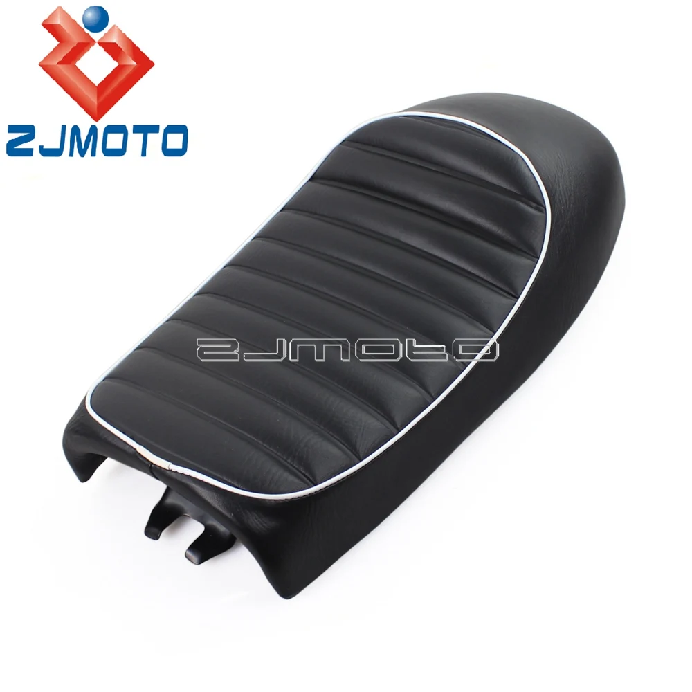 Universal Motorcycle Vintage Saddle Hump Seat Pad Cafe Racer Seat Cushion For Honda CB CL 350 360 450 Suzuki GR650 GN 125 250 GS