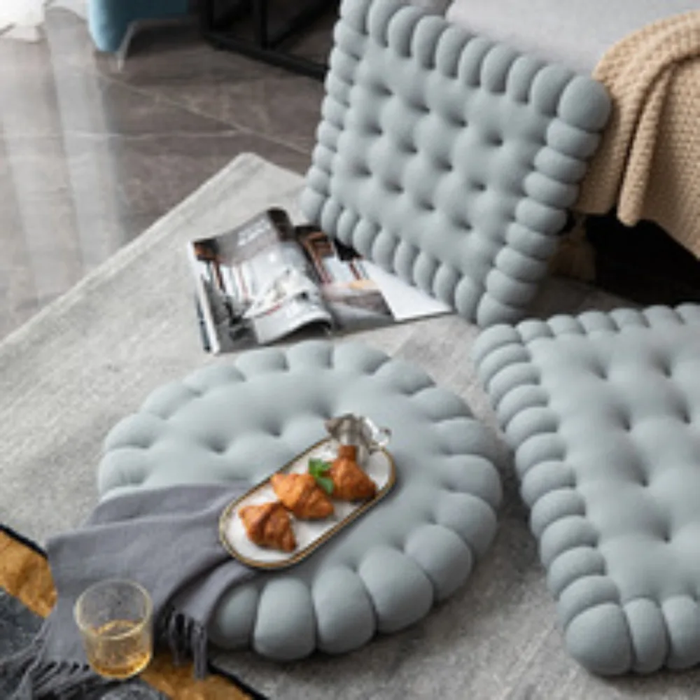 لطيف الإبداعية ساندويتش كوكي وسادة وسائد فخمة Ins نمط عنبر السرير مسند الرأس حصيرة الحصيرة