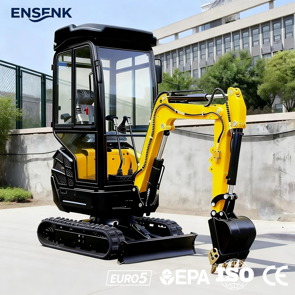 

Mini Excavator 1.2Ton 1.5Ton Multifunctional Construction 1.8Ton 2.5Ton Kubota Engine Excavators CE Fast Delivery Factory Direc