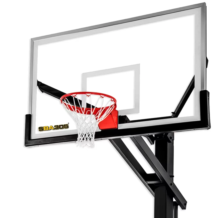 Professional Outdoor Adjustable Portable Basketball Hoop Stand Court Equipment Basketball Postpromote sales