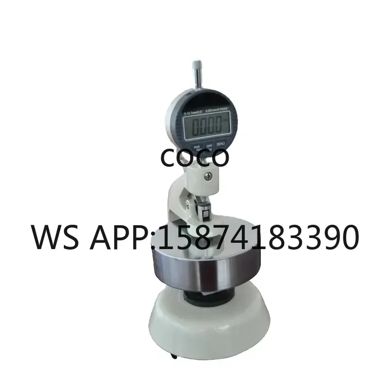 Paper Thickness Tester with Digital Display, Industrial Precision Measurement Gauge Meter