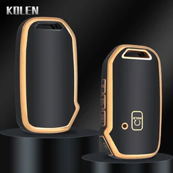 TPU Auto Remote Sleutel Case Cover Shell Fob Voor Kia Telluride Telluride Sx 2021 Sportage R 2022 K5 Gt Lijn 2021 Seltos Accessoires