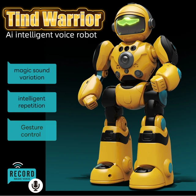 Boy Robot Toy Intelligent Electric Remote Control Touch Gesture good Induction