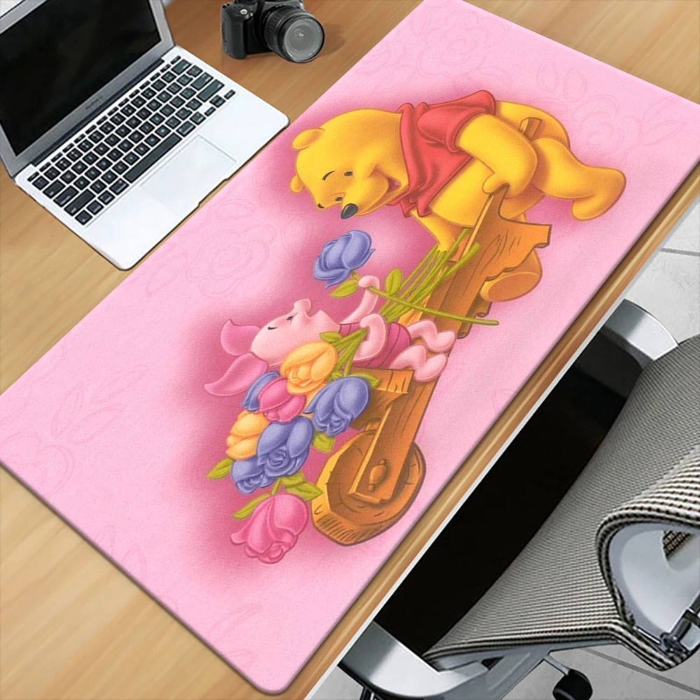 Mousepad Winnie the Pooh animation cute Pad Keyboard Gaming Accessories Mouse Mats Game Office Computer PC Gamer Laptop Desk Mat