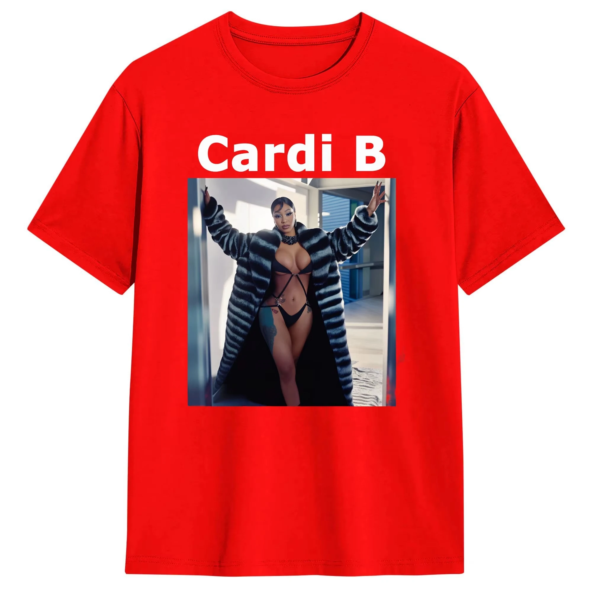 Cardi B Like What Freestyle Hot T-Shirt Summer 100% Cotton T Shirts for Adult Casual Tshirt Short Sleeve Streetwear Tops