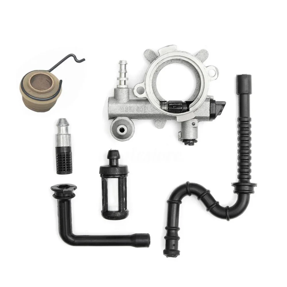 

Accessories Oil pump Attachment Chainsaw Parts Spare Tool 034 036 1125 640 Filter Fuel Pipe Worm Rod Maintenance
