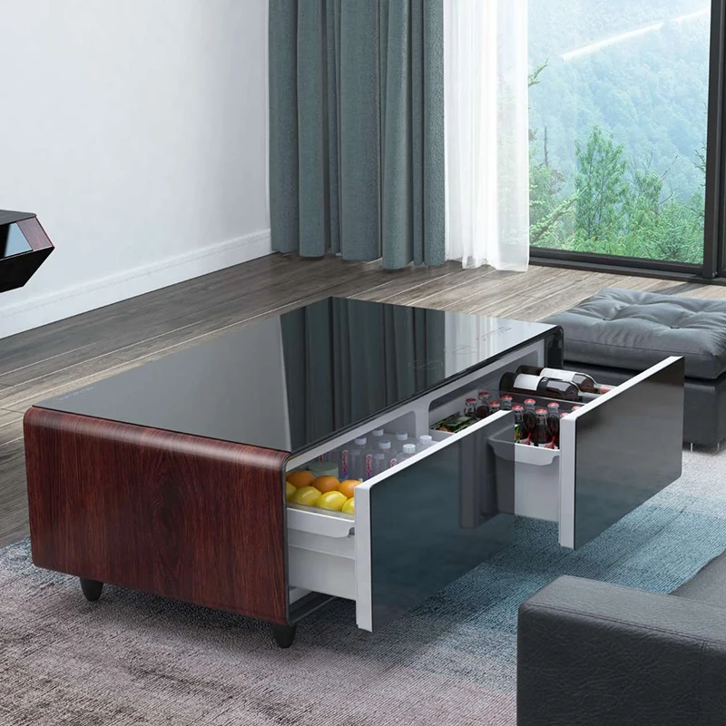 

Smart Furniture Modern Design Coffee Table Intelligent Refrigerator Table Refrigerator Cabinet