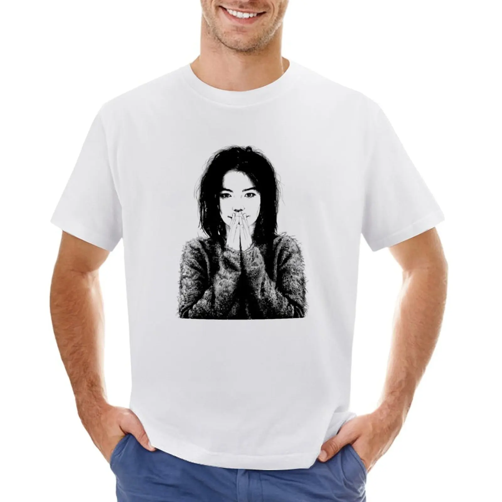 

Bjork Debut T-shirt customs design your own boys animal print Short sleeve tee cute clothes men clothes