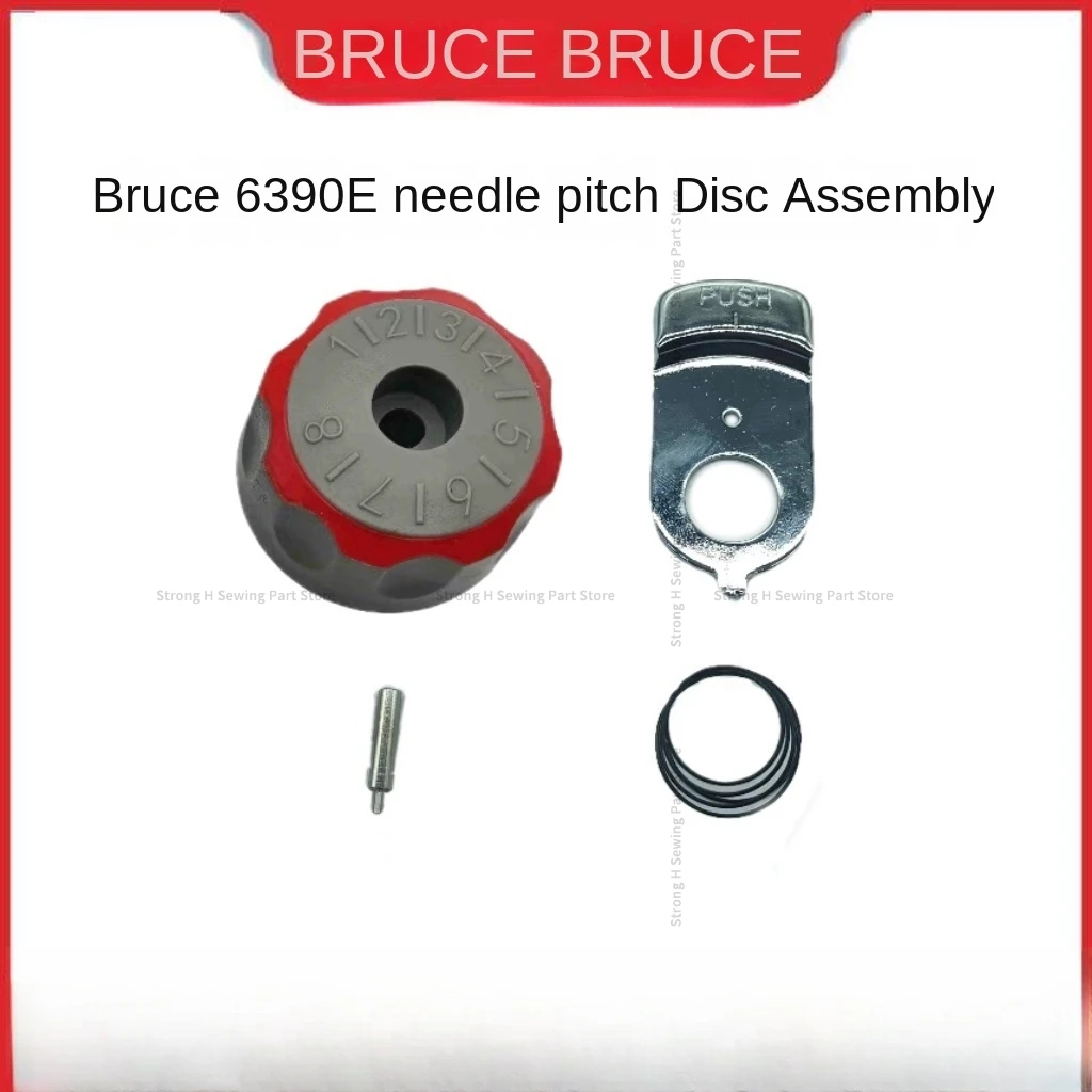 1PCS Original Needle Distance Plate Knob Thick Machine Adjusting Needle Code Dial Plate for Bruce 6390e Computer Synchronous Sew