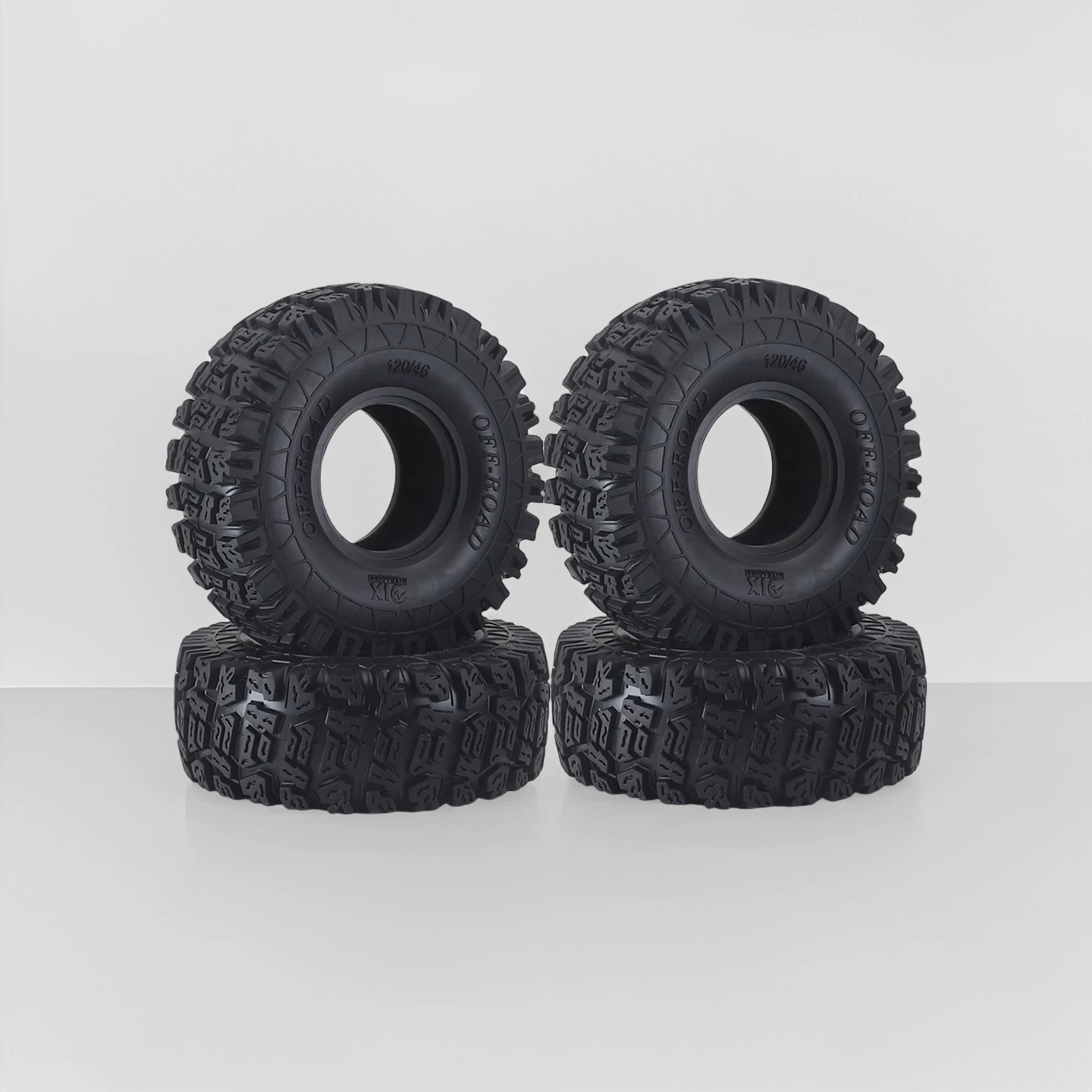 

Резиновые шины для радиоуправляемого гусеничного автомобиля, Traxxas Trx4, Trx6, Axial Scx10, 90046, Redcat Yikong Rc4wd, D90 Rgt, 1,9 дюйма, 120 мм