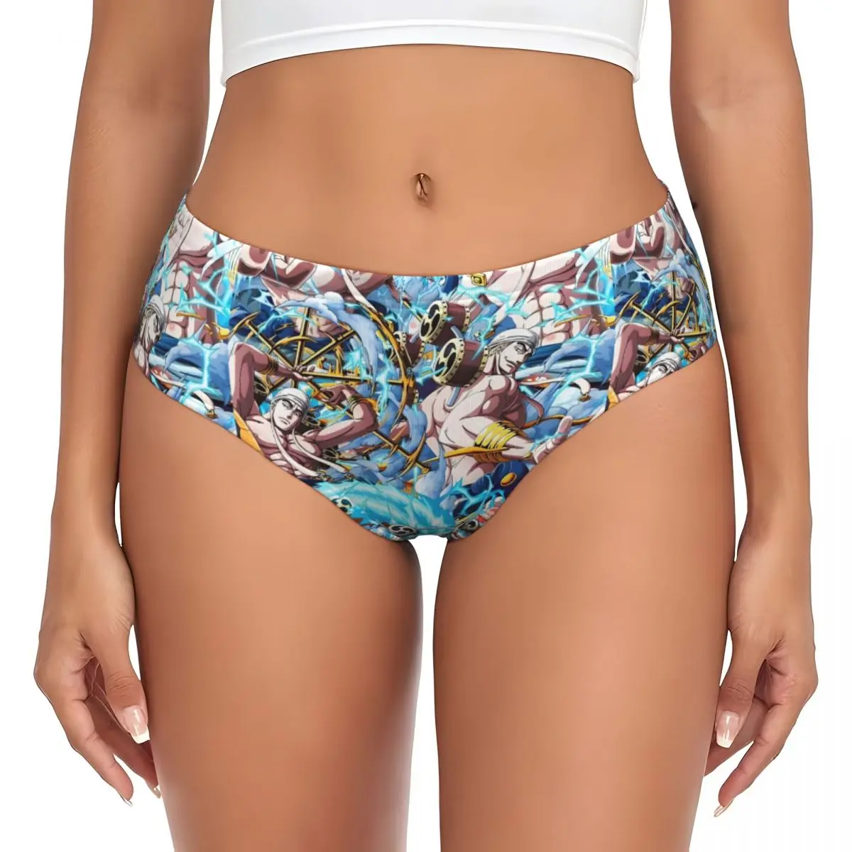 

Custom Womens One P-Pieces Zoro Cartoon Panties Breathable Briefs Underwear