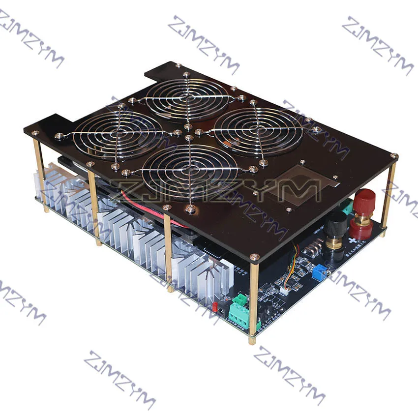 Modulo riscaldatore a induzione ZVS da 5000 W Scheda PCB per riscaldamento a induzione ad alta frequenza Metallo fuso + Bobina + Pompa