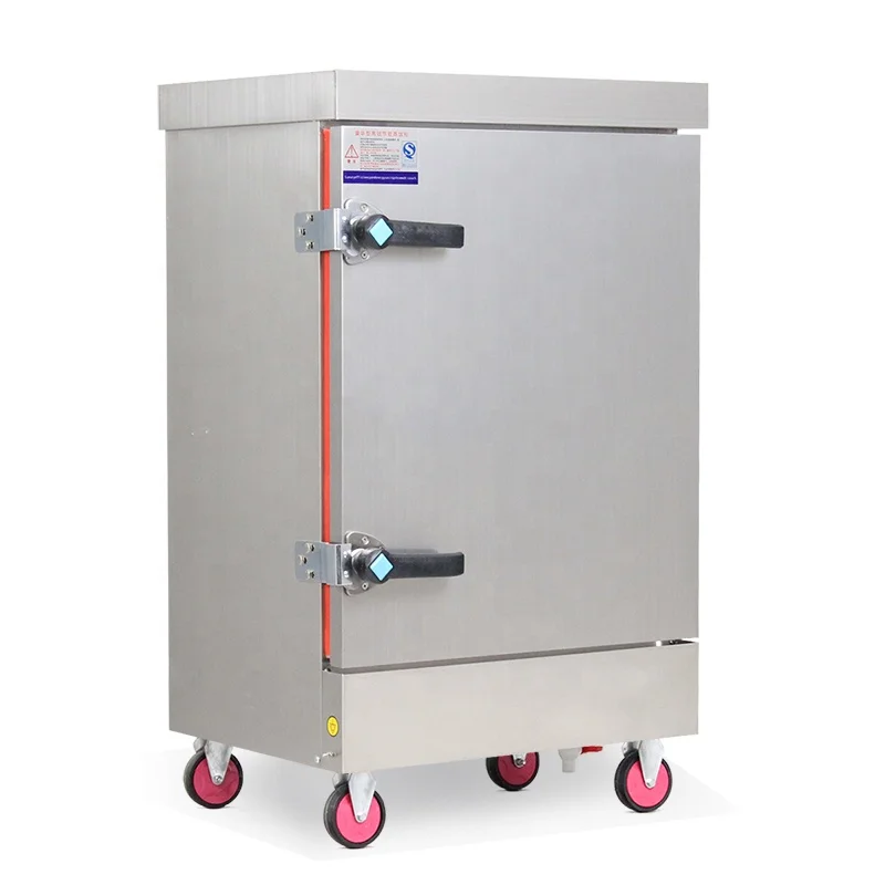Commercial Rice Steamer Cabinet Heat-resisting and Insulation Steam Rice 4-24 Layers Rice Steamer Machine