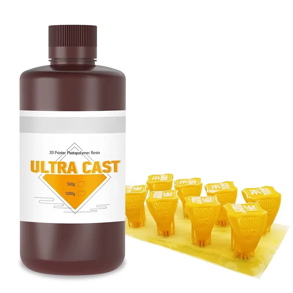 1KG Jewelry Casting Light Curing Resin , High Wax Photopolymer Consumable for 3D Printer