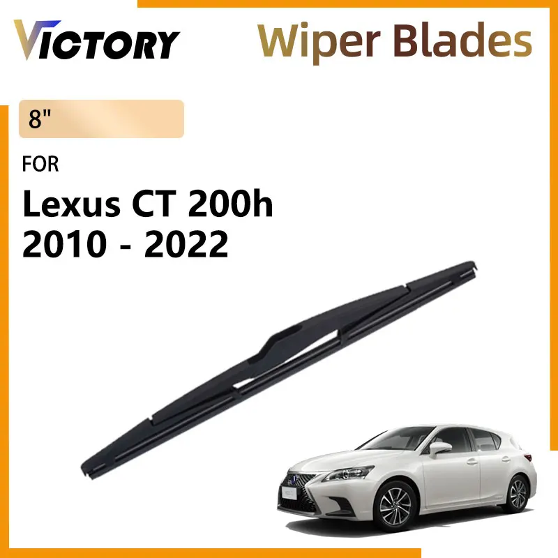 For Lexus CT 200h 200 CT200h 2010 - 2022 2021 2019 2017 2013 2011 Accessories Natural Rubber Rear Wiper Blade Window Brushes 13