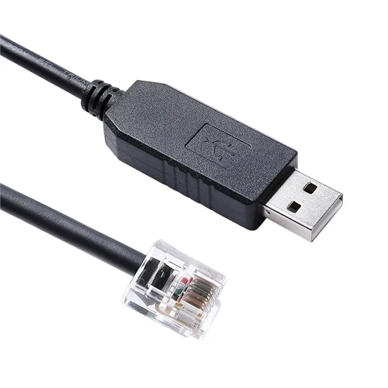 A53M-Firmware Upgrade Cable USB RS232/RS485 Serial To RJ12 6P6C For Downloading And Communication 1M