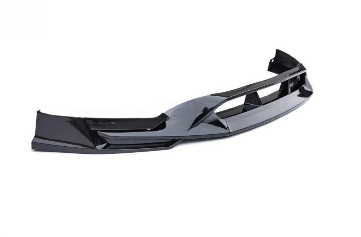 

automotive supplies full set of polypropylene car 2023 front and rear bumpers piano black rear spoiler side skirt body kit