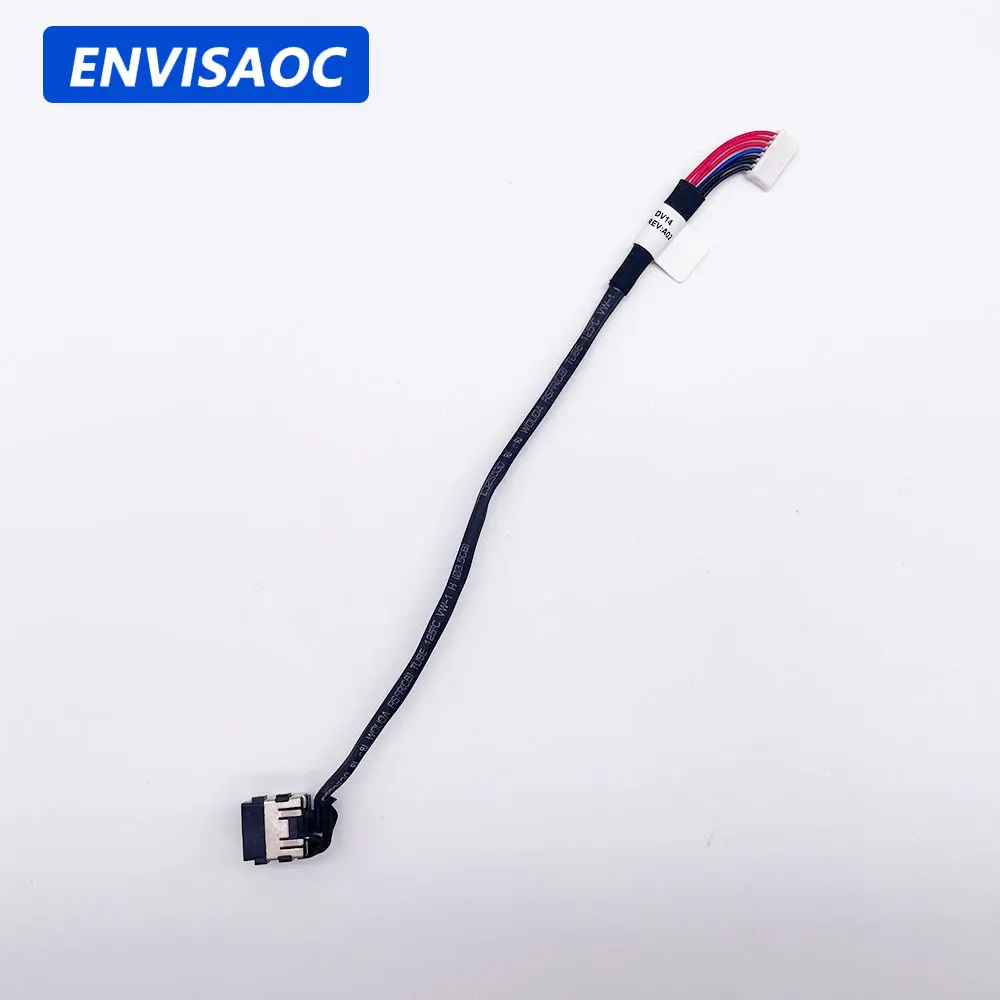 Cable flexible de carga para ordenador portátil, conector de alimentación de CC, Dell N4050, M4040, M4010, 3420, Vostro 1440, 1450, 1550, 2420, V1440, V1450, V2420, P22G, DC-IN