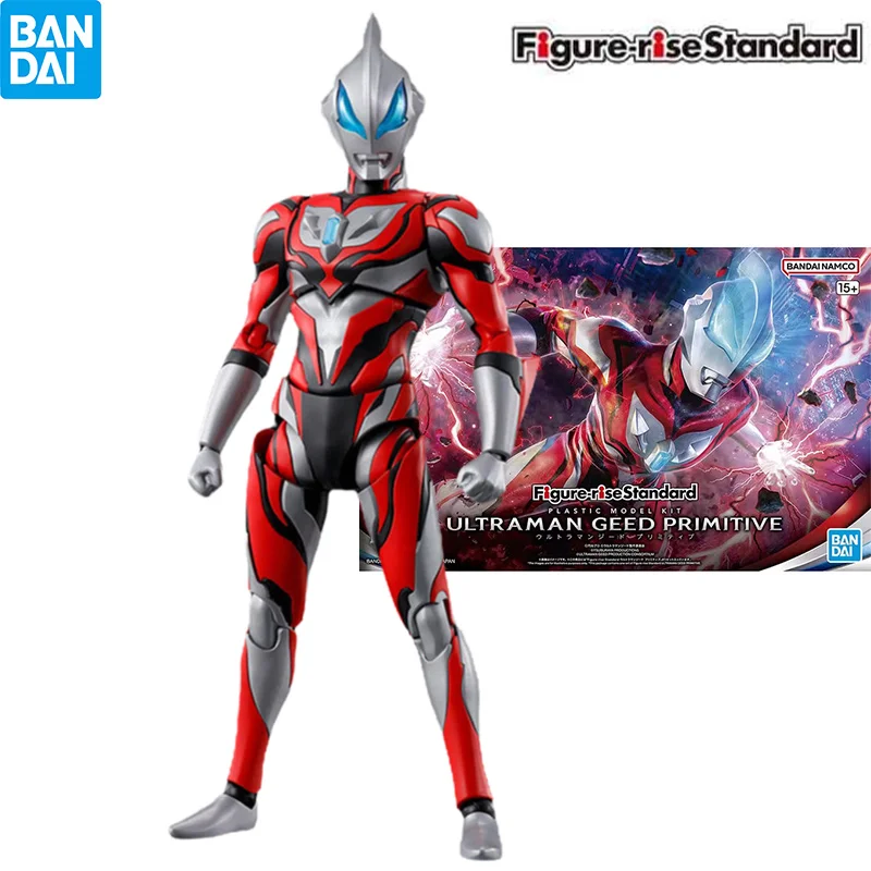 

Фигурка Bandai-rise Standard Ultraman Geed, примитивная пластиковая модель в сборе, фигурка аниме, экшн-модель, игрушки в подарок