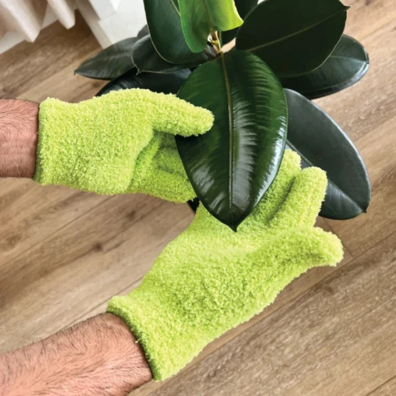 Superfine Fiber Dust Removal Gloves Cleaning Cloth Household Cleaning Gloves Blinds Decorative Items Plastering Cleaning