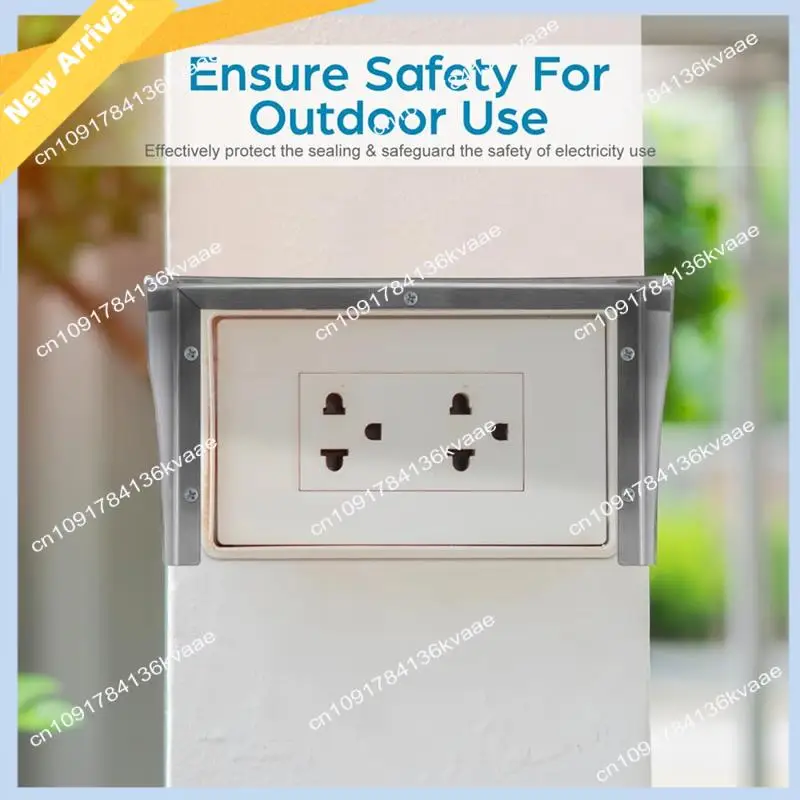 

M01K Stainless Steel Protection Rain Waterproof Metal Cover Door Lock Cover Forcontrol Machine System Reader Doorbell Socket Cov