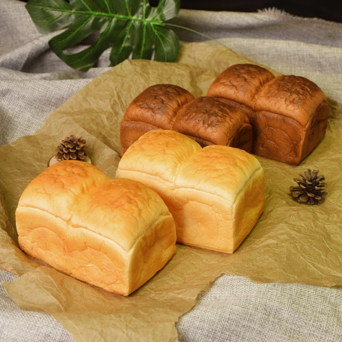 1PC,Simulated Thick Toast Bread,Fake Dessert Pastry Model, Decorative Decoration,Photography Props,Display props