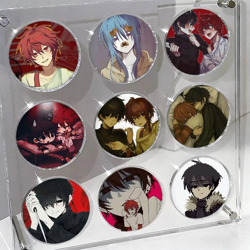Zeno Remake Anime Badges Tinplate Soft Button Pin Brooch Metal Badge Custom Jewelry Accessories Hat Bag Lapel